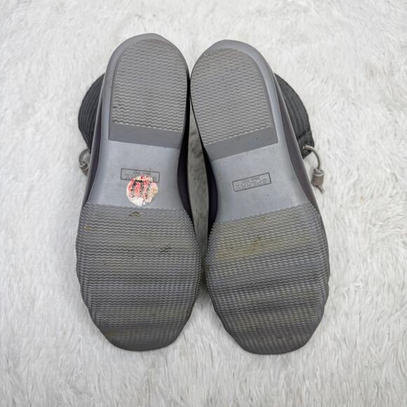 SPERRY / gray Saltwater puff nylon rubber duck boots / 10 - Picture 7 of 8